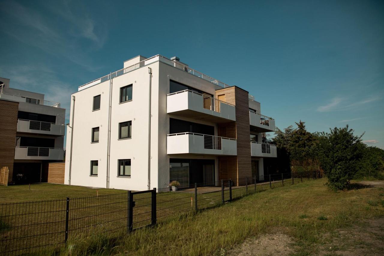 Moderne Ferienwohnung Mit Seeblick & Terrasse 96Qm Grossraeschen Dış mekan fotoğraf