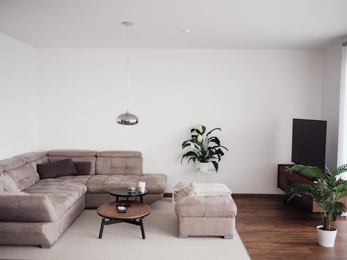 Moderne Ferienwohnung Mit Seeblick & Terrasse 96Qm Grossraeschen Dış mekan fotoğraf